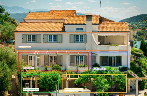 Supetarska Draga Apartment | Beach Suite Nina
