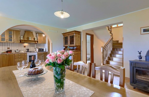 Brovinje House | Beautiful private villa for 8 guests with A/C, WIFI, private pool, TV and terrace