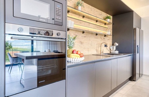 Klanice Villa | Beautiful private villa with A/C, WIFI, hot tub, private pool, TV, terrace and panoramic view