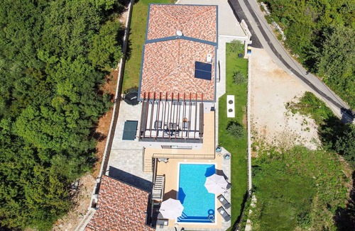 Klanice Villa | Beautiful private villa with A/C, WIFI, hot tub, private pool, TV, terrace and panoramic view