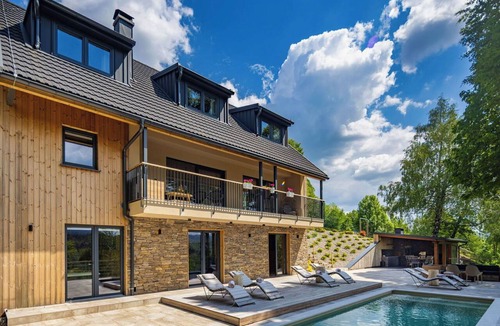 Fuzine Villa | Beautiful private villa for 10 guests with hot tub, private pool, WIFI, TV, patio and pets allowed