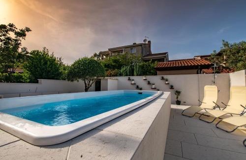 Vinkuran Apartment | Cave Romane apartment with private pool and sea view