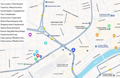 Gallus Apartment | Central Stay Frankfurt