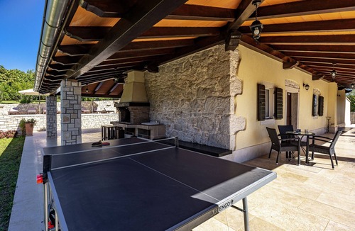 Topid Villa | Charming Villa Antoana for families and kids in Labin - Rabac with kids playground & private pool