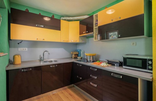 Kostrena Apartment | Colourful Seaview Apartment, Kostrena, Croatia