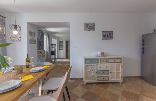 Rebici House | Cozy house with heated pool and sea view, terrace, WLAN, SAT TV