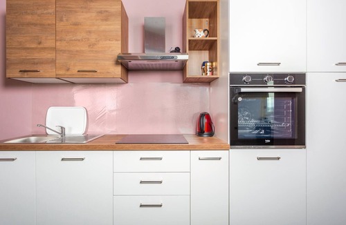 Hreljin Apartment | Enjoy a beautiful view of the sea in this vacation apartment with whirlpool.