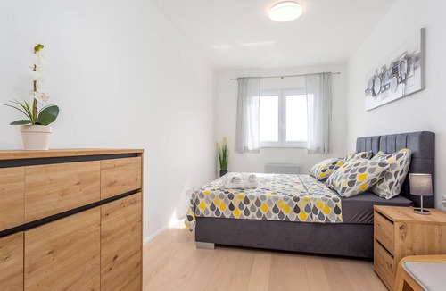 Kostrena Apartment | Enjoy the sea view from this comfortable and beautiful vacation apartment in Kostrena.