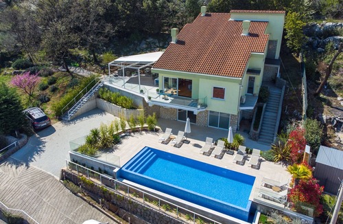 Pobri House | Family Paradise: Luxury Villa, Pool, Jacuzzi, Stunning Adriatic Sea Views