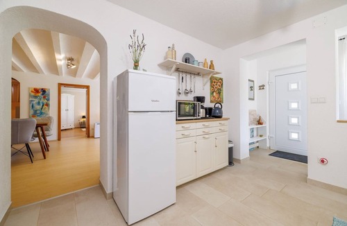 Tribalj Apartment | Fantastic apartment with pool, Mediterranean garden, barbecue, cot, WiFi