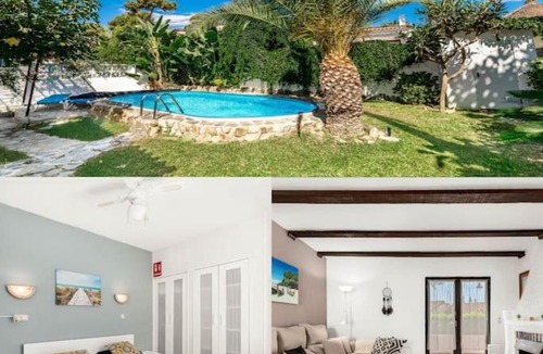 Urbanizacion Costabella House | Ferienhaus Costa del Sol , Marbella, mit Meerblick & Pool, 500 m zum Strand