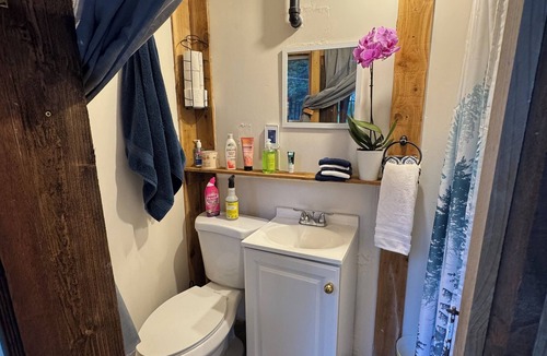 Vashon Island RV Rental | Glamping Tent 5 Acre Amazing Views of Cascades Salish Sea & Mt Rainier - #2 of 4