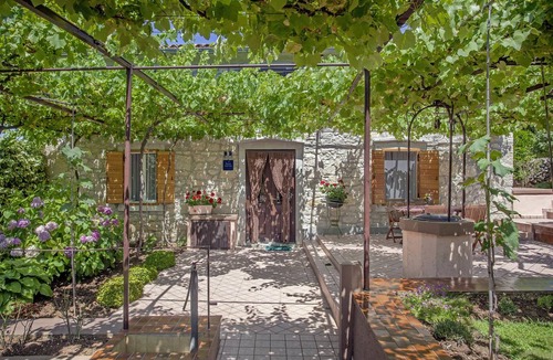 Sveta Marina House | Holiday house Katina lovely garden, sea view, 1.5 km to the beach