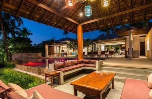Lipa Noi Villa | Inasia Beach Villa | Beachfront 8BR Estate | Staff & Infinity Pool
