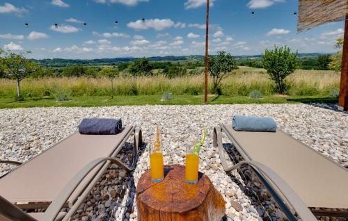 Oroslavje Ski Chalet | Kuća za odmor s bazenom i panoramskim pogledom - Terrace by David