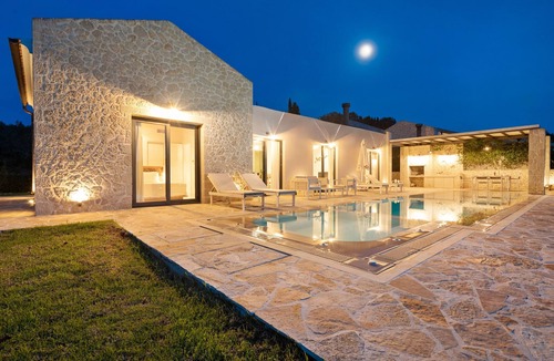 Kavvadades Villa | Luxury Corfu Villa: Lithari Exi, Private Pool, Jacuzzi, Sleeps 4-5