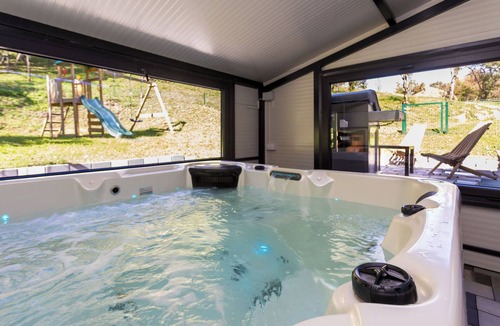 Vrbovsko House | Luxury forest home with private pool, jacuzzi, sauna and playground