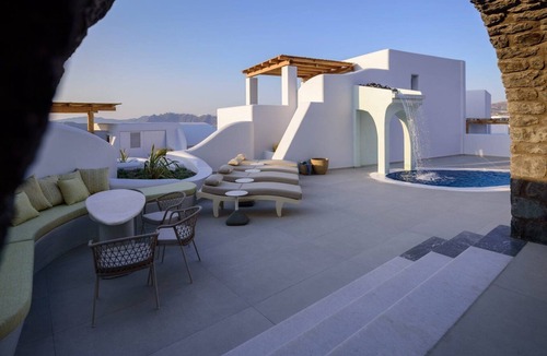 Akrotiri Villa | Luxury Santorini Villa | Villa Azure Aura | 4 Bedrooms | Private Pool
