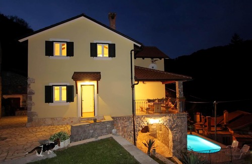 Lovran Villa | Luxury villa with private pool, wine cellar, located in Ucka Natural Park