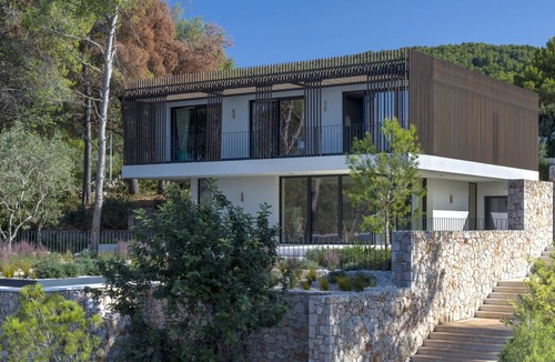 Island Hvar Villa | Luxury Villa Cliff with Heated Pool