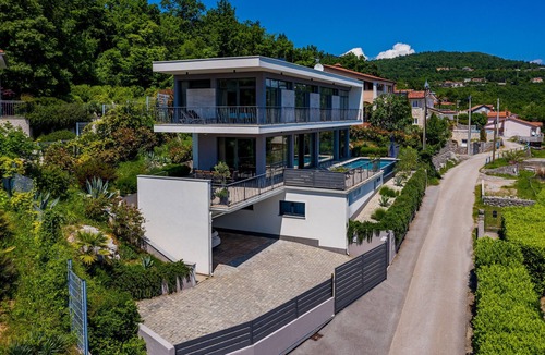 Poljane Villa | Luxury Villa The View in Opatija for 12 people with incredible sea view & wellness