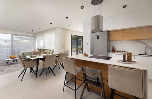 Vantacici Villa | Modern Villa Sarah with heated pool & Seaview