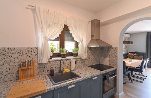 Veprinac Villa | New luxury home with private heated pool, billiards, and lots of entertainment