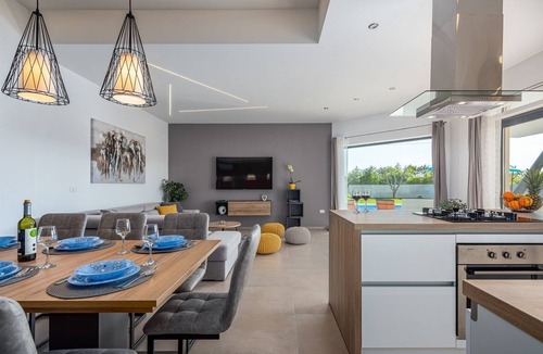 Mali Vareski House | New villa with private pool, darts, BBQ