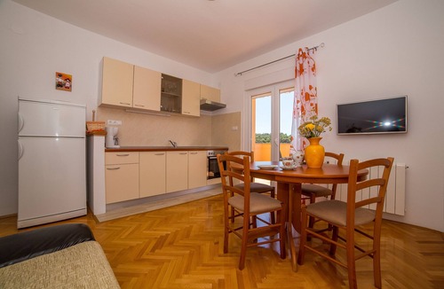 Supetarska Draga Condo | Nice and fresh two with sea views, large balcony and pool access.