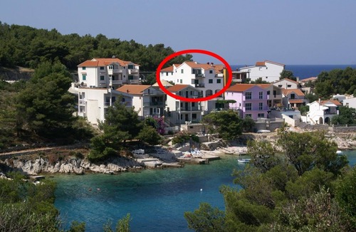 Primosten Burnji Apartment | One bedroom apartment near beach Bilo (Primošten) (A-4191-d)
