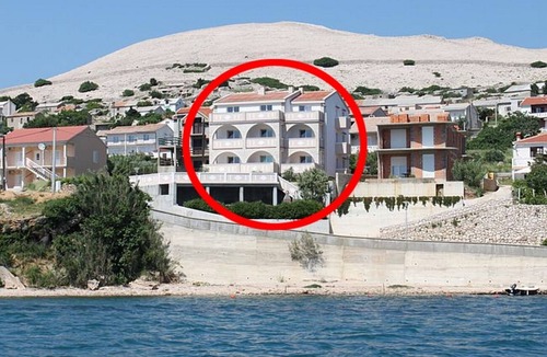 Kustici Apartment | One bedroom apartment with terrace and sea view Zubovići (Pag) (A-4130-b)