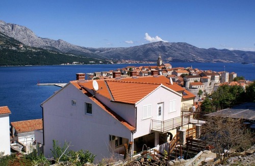 Cove Tri Zala (Zrnovo) Apartment | One bedroom apartment with terrace and sea view Korčula (A-4349-d)