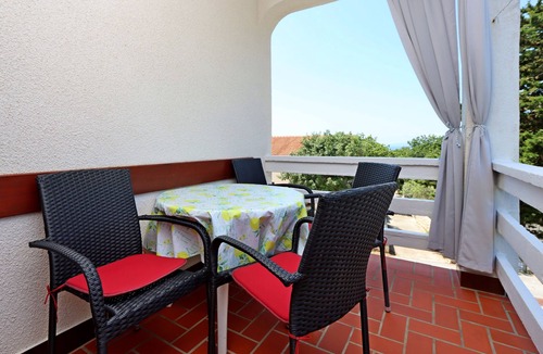 Potocnica Apartment | One bedroom apartment with terrace and sea view Potočnica (Pag) (A-6338-b)