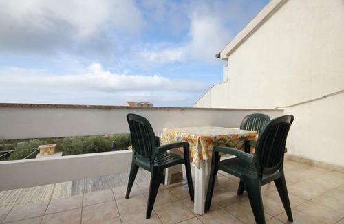 Novalja Apartment | One bedroom apartment with terrace and sea view Novalja, Pag (A-9335-b)