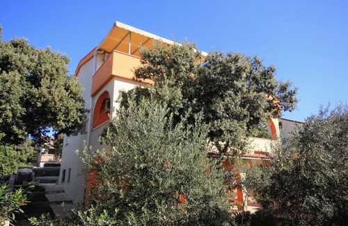 Mandre Apartment | One bedroom apartment with terrace and sea view Mandre (Pag) (A-9354-d)