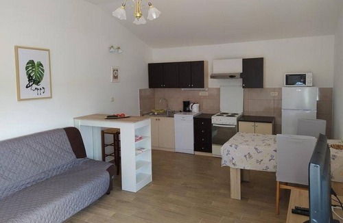 Banjol Apartment | One bedroom apartment with terrace and sea view Rab (A-20222-d)
