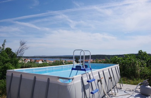 Rab Apartment | One bedroom apartment with a swimming pool Barbat, Rab (A-4988-a)