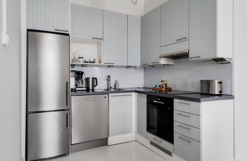 Kruununhaka Apartment | Premium 7th Floor Apartment - Sea View & Historic District