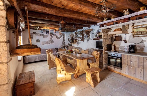 Polje Villa | Rustic stone house Villa Dunatić with a private pool