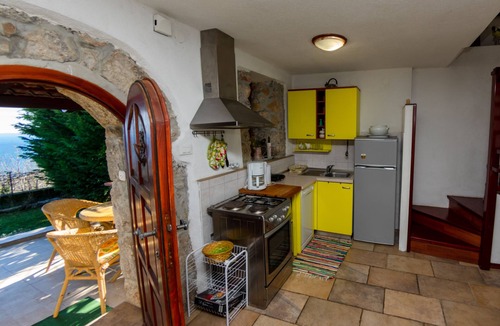 Veprinac House | Rustic stone house KATA with the wonderful view of the Kvarner bay