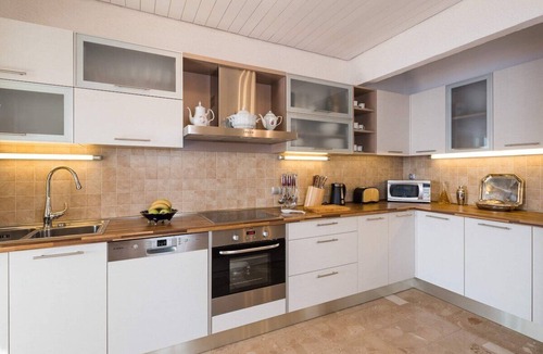 Celina Villa | Seaside Villa Purple Rain with private beach & Pool