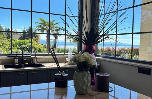 Poljane Villa | St.Hedonist: New Unique Stone Villa with Seaview, Pool, Garden Grill and Parking