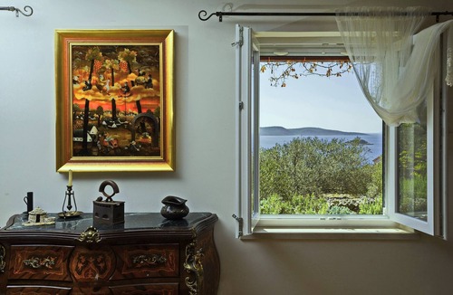 Vela Luka House | Stone House San Pelegrin-Two Bedroom Holiday Home with Terrace and Sea View