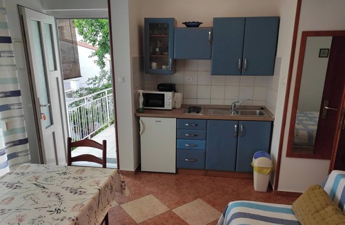 Selce Apartment | Studio flat with balcony Selce, Crikvenica (AS-5550-c)
