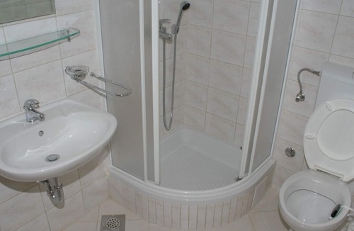 Stanici Apartment | Studio flat with terrace and sea view Stanići, Omiš (AS-2775-a)