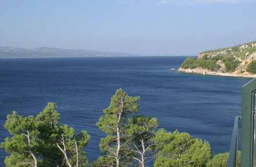 Medici Apartment | Studio flat with terrace and sea view Medići, Omiš (AS-1046-b)