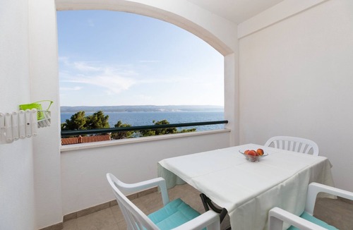 Medici Apartment | Studio flat with terrace and sea view Medići, Omiš (AS-1046-b)
