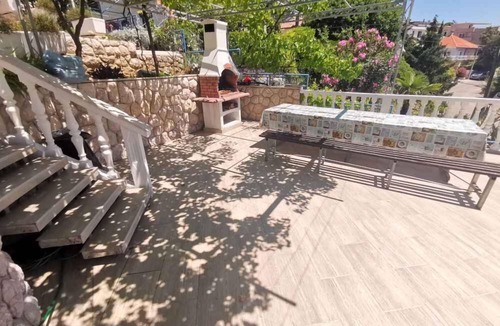 Dramalj Apartment | Studio with terrace and air conditioning