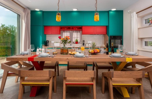 Zidarici House | Stunning home in Malinska with private swimming pool, can be inside or outside