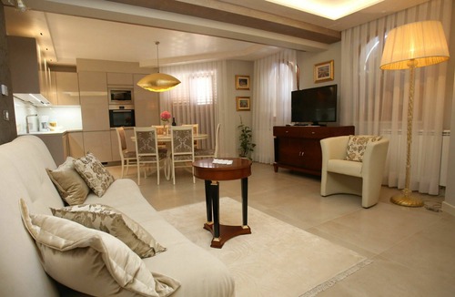 Okrug Donji House | Stunning private villa for 10 guests with A/C, private pool, hot tub, WIFI, TV and terrace